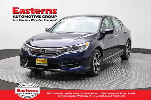 Obsidian Blue Pearl 2017 Honda Accord LX