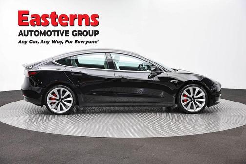 Solid Black 2019 Tesla Model 3 Performance