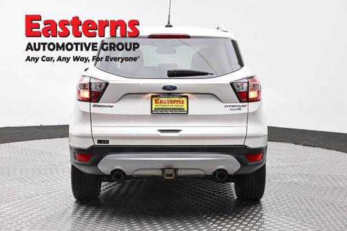 WHITE PLATINUM MET TRI-COAT 2018 Ford Escape Titanium