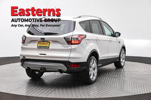 WHITE PLATINUM MET TRI-COAT 2018 Ford Escape Titanium