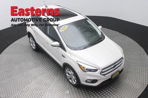 WHITE PLATINUM MET TRI-COAT 2018 Ford Escape Titanium