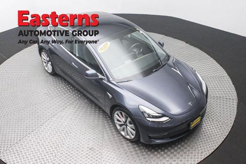 Gray 2019 Tesla Model 3 Performance