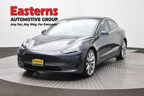 Gray 2019 Tesla Model 3 Performance