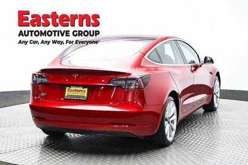 Red Multi-Coat 2018 Tesla Model 3 Long Range