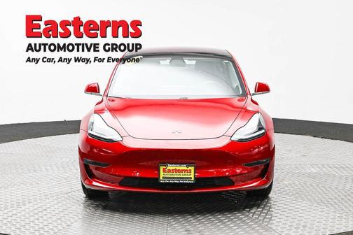 Red Multi-Coat 2018 Tesla Model 3 Long Range