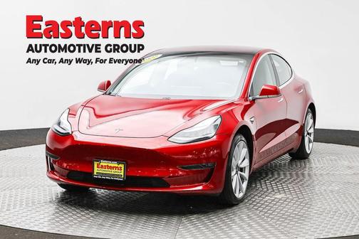 Red Multi-Coat 2018 Tesla Model 3 Long Range