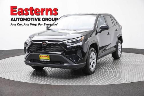Midnight Black Metallic 2025 Toyota RAV4 LE