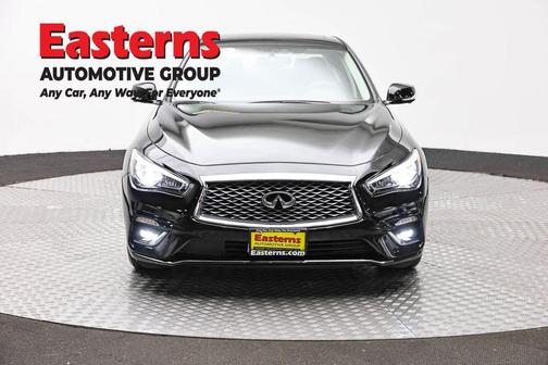 Black Obsidian 2023 INFINITI Q50 3.0t LUXE