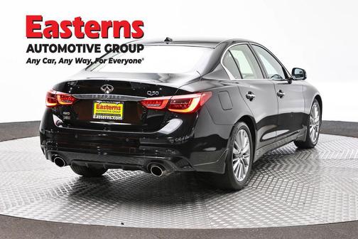 Black Obsidian 2023 INFINITI Q50 3.0t LUXE