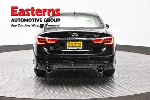 Black Obsidian 2023 INFINITI Q50 3.0t LUXE