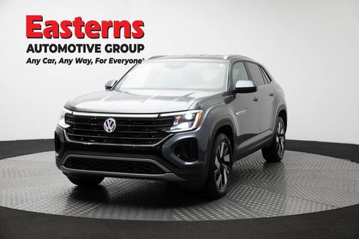 Gray 2024 Volkswagen Atlas Cross Sport 2.0T SE w/Technology