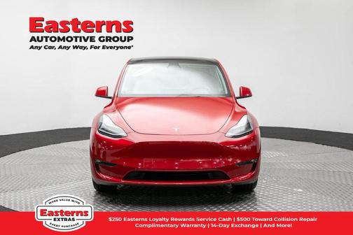 Red Multi-Coat 2023 Tesla Model Y Long Range Dual Motor All-Wheel Drive