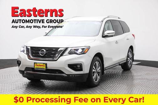 Pearl White Tricoat 2020 Nissan Pathfinder SL 4WD