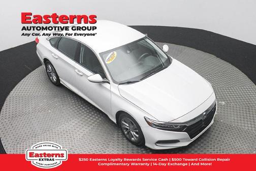 Platinum White Pearl 2020 Honda Accord LX 1.5T