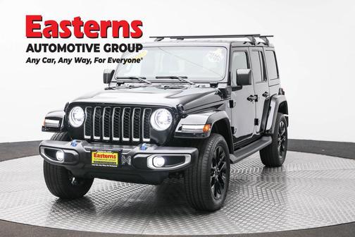 Black Clearcoat 2022 Jeep Wrangler Unlimited 4xe Sahara
