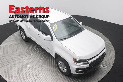 Summit White 2021 Chevrolet Colorado LT