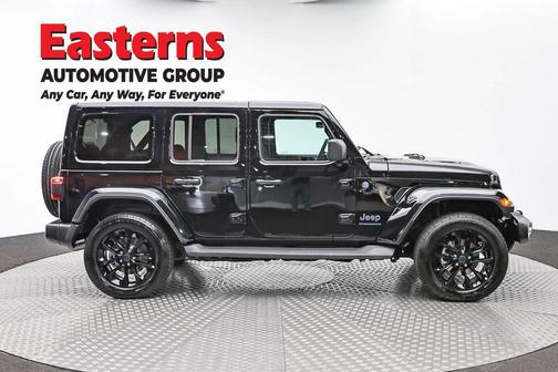 Black Clearcoat 2025 Jeep Wrangler 4xe Sahara