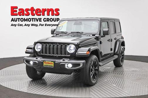 Black Clearcoat 2025 Jeep Wrangler 4xe Sahara