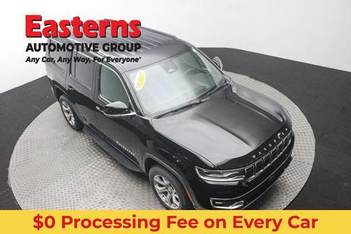 Diamond Black Crystal Pearlcoat 2022 Jeep Wagoneer Series II 4x4