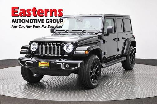 Black Clearcoat 2025 Jeep Wrangler 4xe Sahara