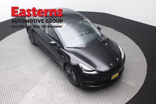 Solid Black 2021 Tesla Model 3 Standard Range Plus