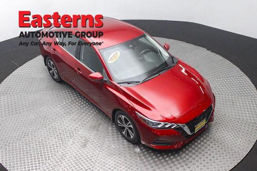 Scarlet Ember Tintcoat 2022 Nissan Sentra SV