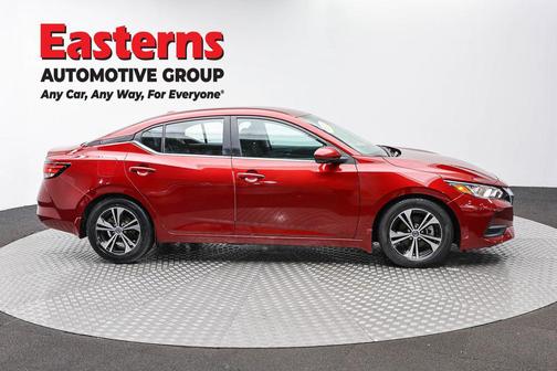 Scarlet Ember Tintcoat 2022 Nissan Sentra SV