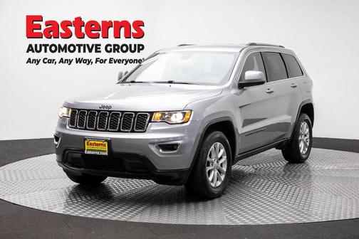 Billet Silver Metallic Clearcoat 2021 Jeep Grand Cherokee Laredo