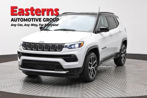 Bright White Clearcoat 2024 Jeep Compass Limited