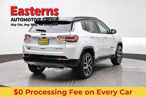 Bright White Clearcoat 2024 Jeep Compass Limited