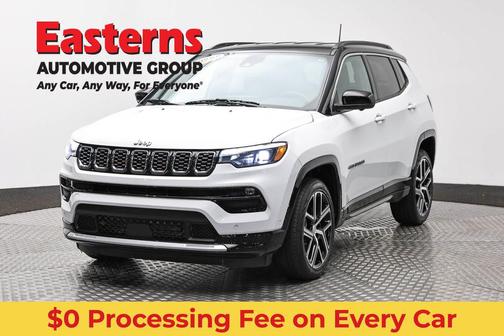 Bright White Clearcoat 2024 Jeep Compass Limited