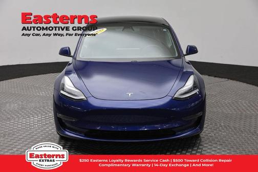 Deep Blue Metallic 2021 Tesla Model 3 Long Range