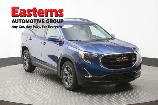 Blue Emerald Metallic 2019 GMC Terrain SLE