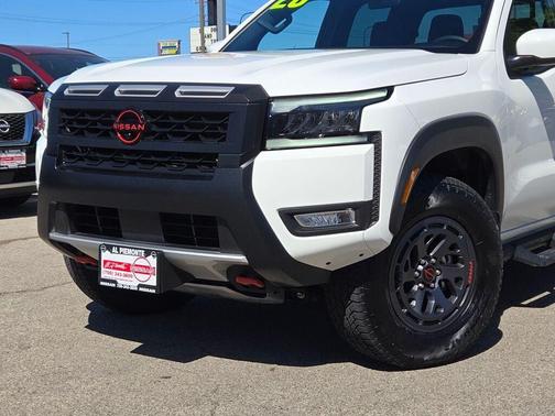 Glacier White 2026 Nissan Frontier PRO-4X
