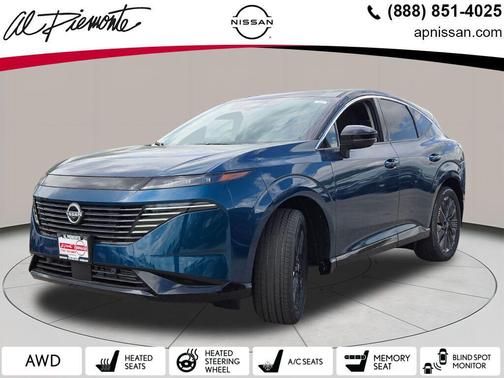 Aurora Blue 2026 Nissan Murano Platinum