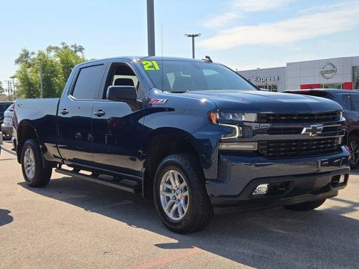 Northsky Blue Metallic 2021 Chevrolet Silverado 1500 RST