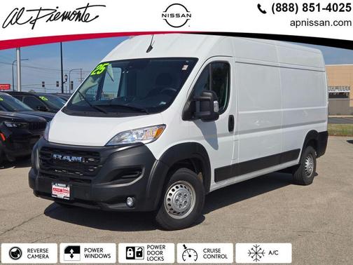 Bright White Clearcoat 2025 RAM ProMaster 2500 Tradesman