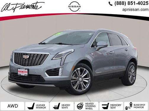 Silver Metallic 2025 Cadillac XT5 Premium Luxury