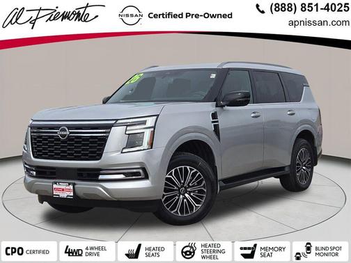Brilliant Silver Metallic 2026 Nissan Armada SL