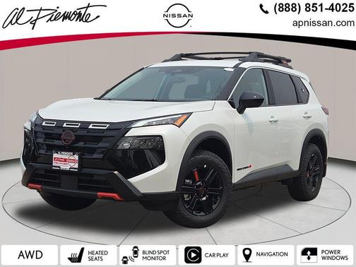 White Pearl 2026 Nissan Rogue Rock Creek