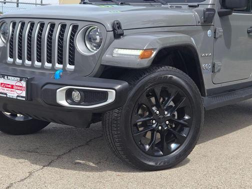 Sting-Gray Clearcoat 2023 Jeep Wrangler 4xe Sahara