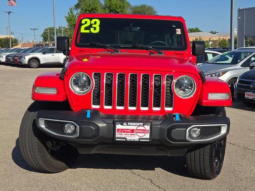Firecracker Red Clearcoat 2023 Jeep Wrangler 4xe Sahara