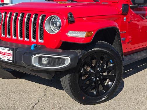 Firecracker Red Clearcoat 2023 Jeep Wrangler 4xe Sahara