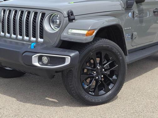 Sting-Gray Clearcoat 2023 Jeep Wrangler 4xe Sahara
