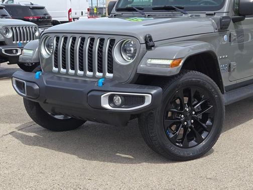 Sting-Gray Clearcoat 2023 Jeep Wrangler 4xe Sahara
