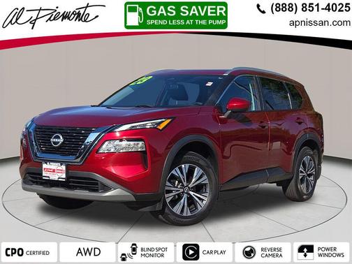 Scarlet Ember Tintcoat 2023 Nissan Rogue SV