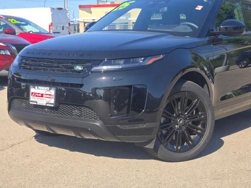 Santorini Black Metallic 2025 Land Rover Range Rover Evoque Core S