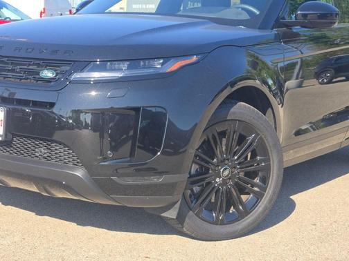 Santorini Black Metallic 2025 Land Rover Range Rover Evoque Core S