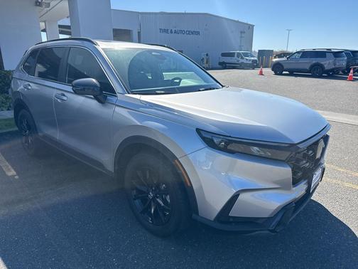Lunar Silver Metallic 2024 Honda CR-V Hybrid Sport AWD
