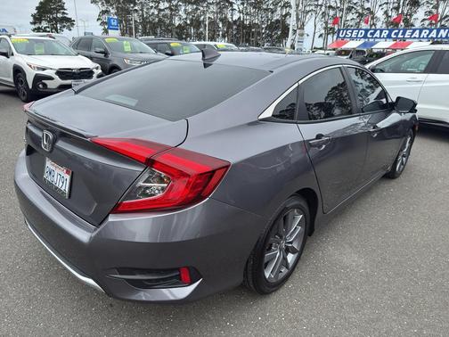 Modern Steel Metallic 2019 Honda Civic EX